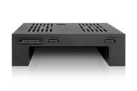 Icy Dock MB322SP-B 2x2,5 SATA mobile rack+3,5 SATA voor externe 5,25 - thumbnail