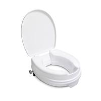 Toiletverhoger Handicare Linido met Deksel Universeel 10 cm Wit Handicare - thumbnail