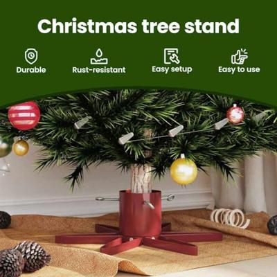 Kerstboomstandaard 1.73 Rood 49 x 49 x 15,5 cm Staal Kerstboomstandaard 1.73 Rood 49 x 49 x 15,5 cm Staal
