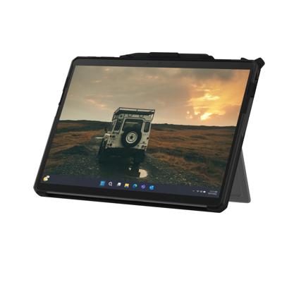 Urban Armor Gear Scout Handstrap Case Book cover Zwart Tabletcover Urban Armor Gear Scout Handstrap Case Book cover Zwart Tabletcover