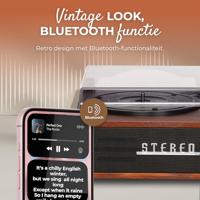 Denver VPB-262 Platenspeler Zwart, Hout - thumbnail