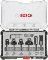 Bosch Accessoires 8-delige gemengde freesset - schachtdiameter 8 mm - 2607017469 - thumbnail
