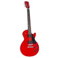 Gibson Les Paul Modern Lite Cardinal Red Satin elektrische gitaar met soft shell case - thumbnail
