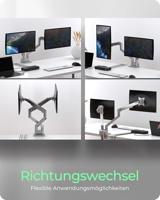 ICY BOX IB-MS524-T 81,3 cm (32 ) Bureau Grijs, Zilver - thumbnail