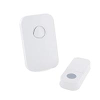 Chacon Draadloze deurbel set 120m wit - 8415025 - thumbnail