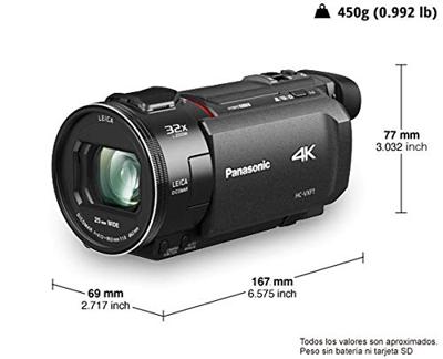 Panasonic HC-VXF1 8,57 MP MOS BSI Handcamcorder Zwart 4K Ultra HD