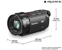 Panasonic HC-VXF1 8,57 MP MOS BSI Handcamcorder Zwart 4K Ultra HD - thumbnail