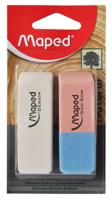 Maped gum Dessin & gum Duo-Gom, blister van 2 stuks - thumbnail