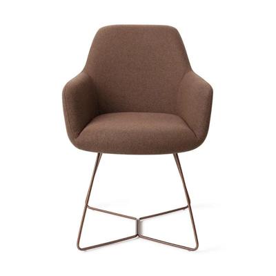 Jesper Home Eetkamerstoel 'Hiroo' Beehive Rose, kleur Rustic Rye
