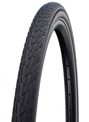 Schwalbe buitenband road cruiser 28x1.60 42-622 draad reflectie zwart