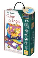 Educatief Spel Lisciani Giochi Cubes & Logic 2 in1 (FR) - thumbnail