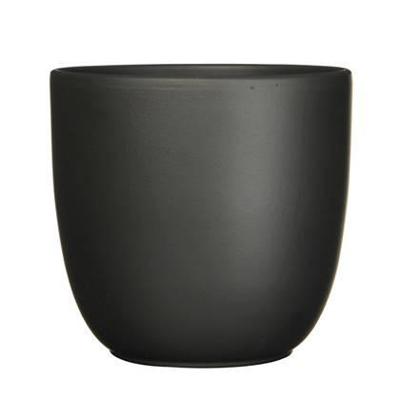 Mica Decorations tusca pot zwart 16x17cm