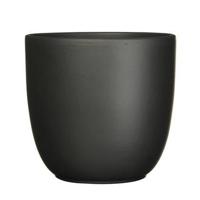 Mica Decorations tusca pot zwart 16x17cm - thumbnail