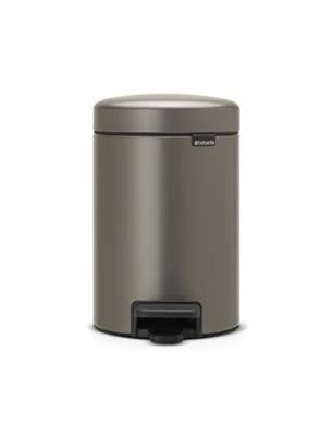Brabantia pedaalemmer Newlcon 3 liter platinum - thumbnail