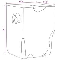 Kruk massief teakhout - thumbnail