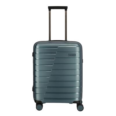 Travelite Air Base Koffer 55cm ICEBLAU METALLIC