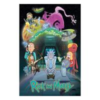 Poster Rick and Morty - Toilet Adventure 61x91,5cm - thumbnail
