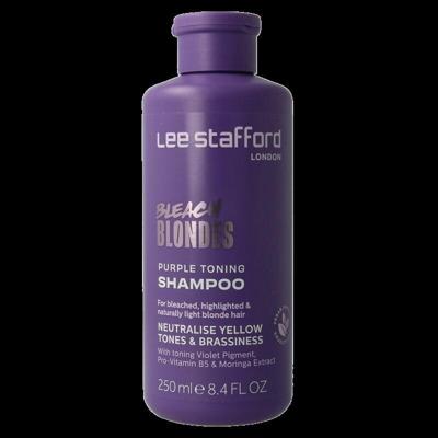 Lee Stafford Bleach blondes purple toning shampoo 250 Milliliter