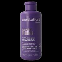 Lee Stafford Bleach blondes purple toning shampoo 250 Milliliter - thumbnail