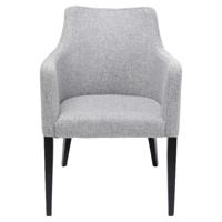 Kare Design Fauteuil Mode Dolce Light Grey - thumbnail