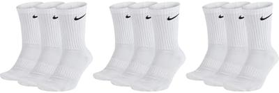 Nike SX7664 Everyday Cushioned Crew Socks 3-Pack - Wit - 42-46 Nike SX7664 Everyday Cushioned Crew Socks 3-Pack - Wit - 42-46