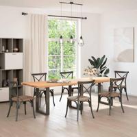 Salontafelpoten 3 st U-vormig 70x(72-73) cm staal naturel - thumbnail