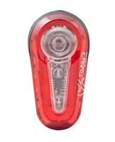 Spanninga achterlicht ruby3 xb flash 3 led incl batterijen - thumbnail