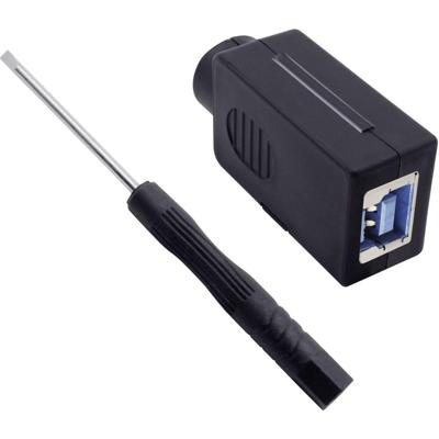 Quadrios 2001C205 USB 3.0 modulaire busset, type B Bus, recht 1 stuk(s)