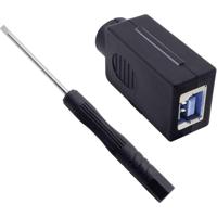 Quadrios 2001C205 USB 3.0 modulaire busset, type B Bus, recht 1 stuk(s) - thumbnail