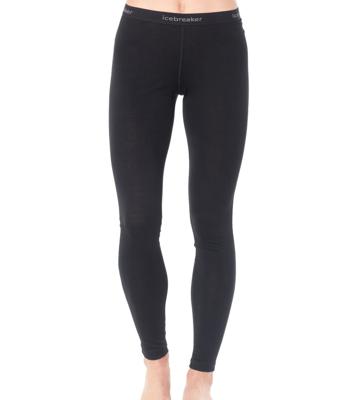 Icebreaker Merino 200 Oasis Thermobroek Dames Black S Icebreaker Merino 200 Oasis Thermobroek Dames Black S