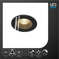SLV 114440 Patta-F LED-inbouwlamp LED LED vast ingebouwd 12 W Zwart (mat) - thumbnail