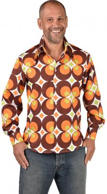 Hemd "circle brown "