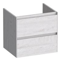 Brauer Inspire - Onderkast 60 cm - met 2 Softclose Lades Greeploos en 1 Sifon Uitsparing - Forest Seashell - thumbnail