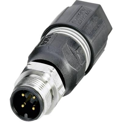 Phoenix Contact 1440782 Sensor/actuator connector, niet geassembleerd M12 Aantal polen (sensoren): 4 Bus, recht 1 stuk(s) Phoenix Contact 1440782 Sensor/actuator connector, niet geassembleerd M12 Aantal polen (sensoren): 4 Bus, recht 1 stuk(s)