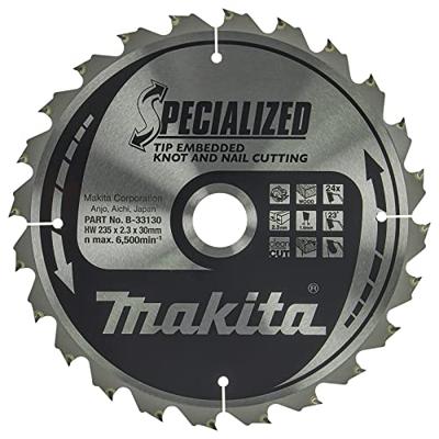 Makita Accessoires Cirkelzaagblad TipE 235x30x2.3 24T 23g - B-33130 Makita Accessoires Cirkelzaagblad TipE 235x30x2.3 24T 23g - B-33130