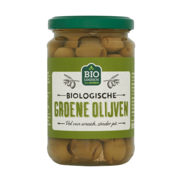 Jumbo Biologisch Groene Olijven Zonder Pit 300 g