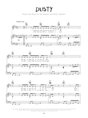 Hal Leonard Ed Sheeran - Subtract voor piano, zang en gitaar