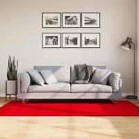 VidaXL Vloerkleed huarte laagpolig zacht wasbaar 100x200 cm rood - thumbnail