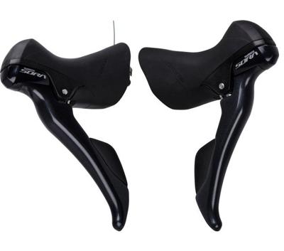 Shimano versteller-/remhendelset 2 x 9 speed sora st-r3000 zwart