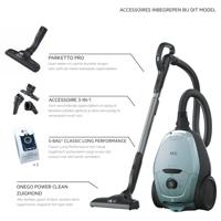 AEG VX82-1-4MB Stofzuiger met zak Blauw - thumbnail