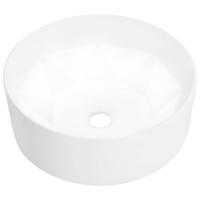 VidaXL Wastafel 36x14 cm keramiek wit - thumbnail