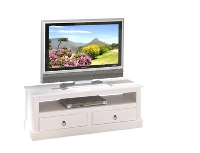 TV-meubel Provence - wit - 45x118x39 cm