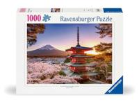 Ravensburger legpuzzel kersenbloesem bij fuji berg, 1000st. - thumbnail