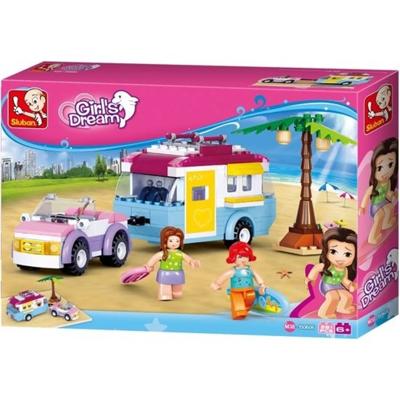 Sluban Beach Holiday (Girl's Dream) bouwstenen set (M38-B0606)