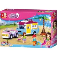 Sluban Beach Holiday (Girl's Dream) bouwstenen set (M38-B0606) - thumbnail