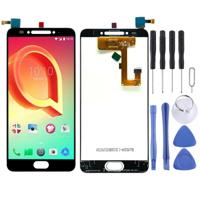 LCD-scherm en digitizer volledige montage voor Alcatel A5 5085D (zwart) - thumbnail