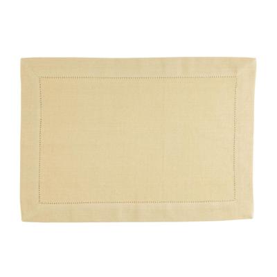Linen&More Placemats 35x50 cm 4 Stuks Indi Pampas Yellow