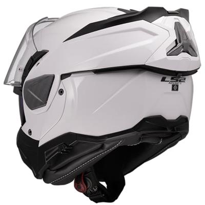 LS2 opklaphelm "ff910 advant ii solid". helmet ff910 advant ii solid xxl white