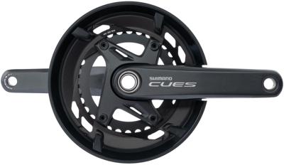 SHIMANO cues fc-u6010 11-speed crank 46/32 with chain guard
