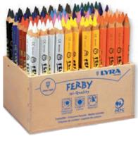 Lyra Super ferby 1 kleurpotloden, l: 12 cm, vulling 6,25 mm, diverse kleuren, 96 stuk/ 1 doos - thumbnail